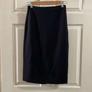 Black pencil skirt